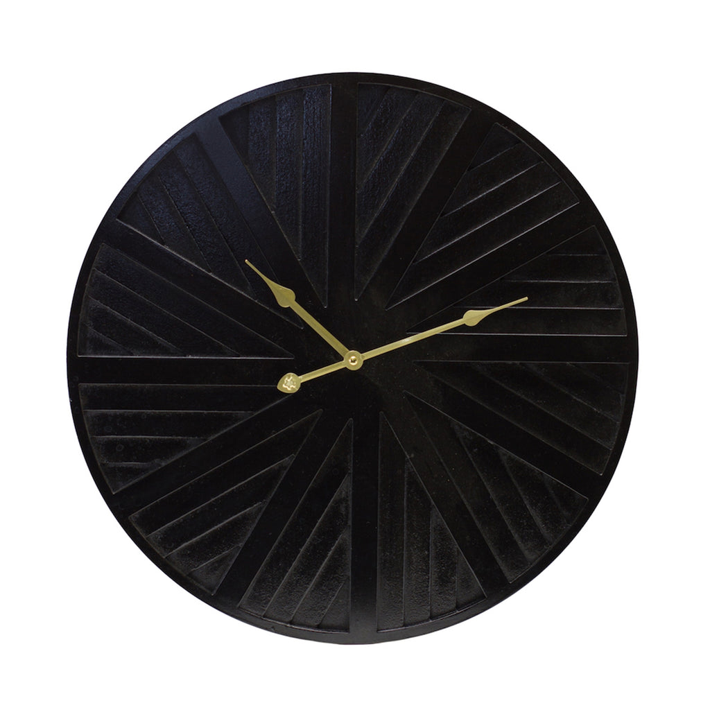 Round Black Moody Wall Clock