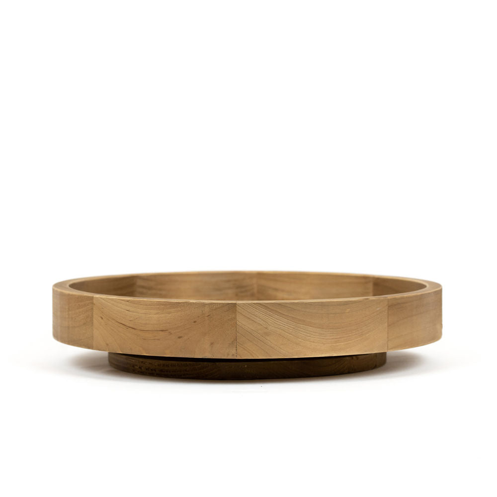 Wooden Lazy Susan Spin Tray